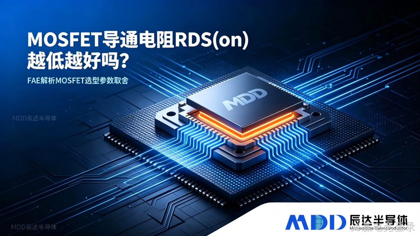 MOSFET 导通电阻 RDS (on) 越低越好吗？--必赢电竞登录半导体